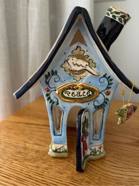 Clayworks by Heather Goldminc Blue Sky Peace House